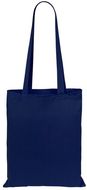 Ostoskassi Geiser cotton shopping bag, tummansininen liikelahja logopainatuksella