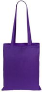 Ostoskassi Geiser cotton shopping bag, violetti liikelahja logopainatuksella