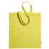 Ostoskassi Graket cotton shopping bag, keltainen lisäkuva 1
