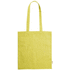 Ostoskassi Graket cotton shopping bag, keltainen liikelahja logopainatuksella