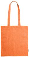 Ostoskassi Graket cotton shopping bag, oranssi liikelahja logopainatuksella