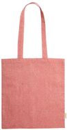 Ostoskassi Graket cotton shopping bag, punainen liikelahja logopainatuksella