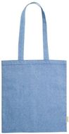 Ostoskassi Graket cotton shopping bag, sininen liikelahja logopainatuksella
