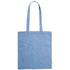 Ostoskassi Graket cotton shopping bag, sininen liikelahja logopainatuksella