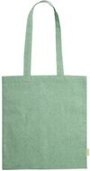 Ostoskassi Graket cotton shopping bag, vihreä liikelahja logopainatuksella
