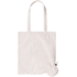 Ostoskassi Helakel cotton shopping bag, valkoinen liikelahja logopainatuksella