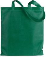 Ostoskassi Jazzin shopping bag, vihreä liikelahja logopainatuksella