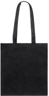 Ostoskassi Kaiba cotton shopping bag, musta liikelahja logopainatuksella