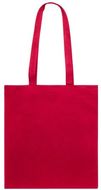 Ostoskassi Kaiba cotton shopping bag, punainen liikelahja logopainatuksella