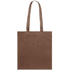 Ostoskassi Kaiba cotton shopping bag, ruskea liikelahja logopainatuksella