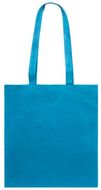 Ostoskassi Kaiba cotton shopping bag, vaaleansininen liikelahja logopainatuksella