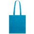 Ostoskassi Kaiba cotton shopping bag, vaaleansininen liikelahja logopainatuksella