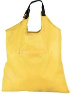 Ostoskassi Kima foldable shopping bag, keltainen liikelahja logopainatuksella