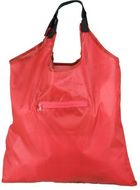 Ostoskassi Kima foldable shopping bag, punainen liikelahja logopainatuksella