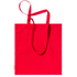 Ostoskassi Klimbou cotton shopping bag, punainen lisäkuva 3