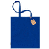 Ostoskassi Klimbou cotton shopping bag, sininen liikelahja logopainatuksella