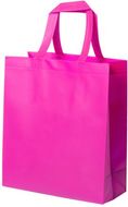 Ostoskassi Kustal shopping bag, fuksia liikelahja logopainatuksella