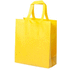 Ostoskassi Kustal shopping bag, keltainen liikelahja logopainatuksella