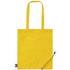 Ostoskassi Lulu foldable RPET shopping bag, keltainen liikelahja logopainatuksella