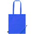 Ostoskassi Lulu foldable RPET shopping bag, sininen liikelahja logopainatuksella