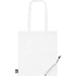 Ostoskassi Lulu foldable RPET shopping bag, valkoinen liikelahja logopainatuksella