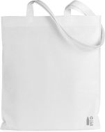 Ostoskassi Mariek RPET shopping bag, valkoinen liikelahja logopainatuksella
