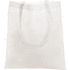 Ostoskassi Mirtal shopping bag, valkoinen liikelahja logopainatuksella