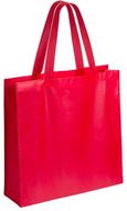 Ostoskassi Natia shopping bag, punainen liikelahja logopainatuksella