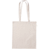 Ostoskassi Ponkal cotton shopping bag, beige liikelahja logopainatuksella