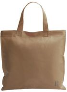 Ostoskassi Raduin RPET shopping bag, ruskea liikelahja logopainatuksella