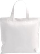 Ostoskassi Raduin RPET shopping bag, valkoinen liikelahja logopainatuksella