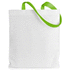 Ostoskassi Rambla shopping bag, valkoinen, vihreä lisäkuva 1