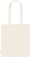 Ostoskassi Rassel cotton shopping bag, luonnollinen liikelahja logopainatuksella
