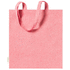 Ostoskassi Rassel cotton shopping bag, punainen lisäkuva 2