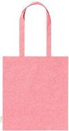 Ostoskassi Rassel cotton shopping bag, punainen liikelahja logopainatuksella