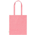 Ostoskassi Rassel cotton shopping bag, punainen liikelahja logopainatuksella