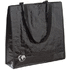 Ostoskassi Recycle shopping bag, musta liikelahja logopainatuksella