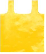 Ostoskassi Restun foldable RPET shopping bag, keltainen liikelahja logopainatuksella