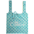 Ostoskassi SuboShop Fold custom shopping bag, valkoinen liikelahja logopainatuksella