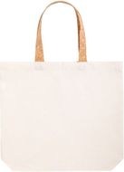 Ostoskassi Tuarey cotton shopping bag, luonnollinen liikelahja logopainatuksella