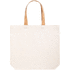 Ostoskassi Tuarey cotton shopping bag, luonnollinen liikelahja logopainatuksella