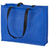 Ostoskassi Tucson shopping bag, sininen, musta liikelahja logopainatuksella