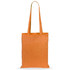 Ostoskassi Turkal cotton shopping bag, oranssi liikelahja logopainatuksella