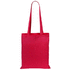 Ostoskassi Turkal cotton shopping bag, punainen liikelahja logopainatuksella