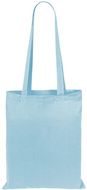 Ostoskassi Turkal cotton shopping bag, sininen liikelahja logopainatuksella