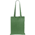 Ostoskassi Turkal cotton shopping bag, tummanvihreä liikelahja logopainatuksella