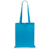 Ostoskassi Turkal cotton shopping bag, vaaleansininen liikelahja logopainatuksella