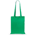 Ostoskassi Turkal cotton shopping bag, vihreä liikelahja logopainatuksella