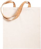 Ostoskassi Yulia cotton shopping bag, luonnollinen liikelahja logopainatuksella