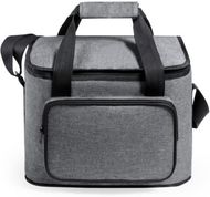 Pakastin Botum RPET cooler bag, harmaa liikelahja logopainatuksella